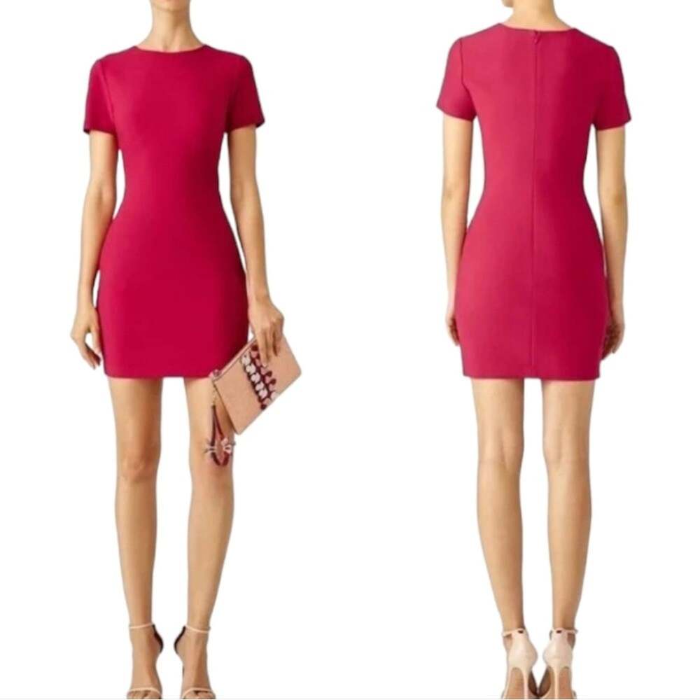 LIKELY "Manhattan Dress" Women Formal Body-Con Slim Fit Cerise PINK Size 8 NEW!
